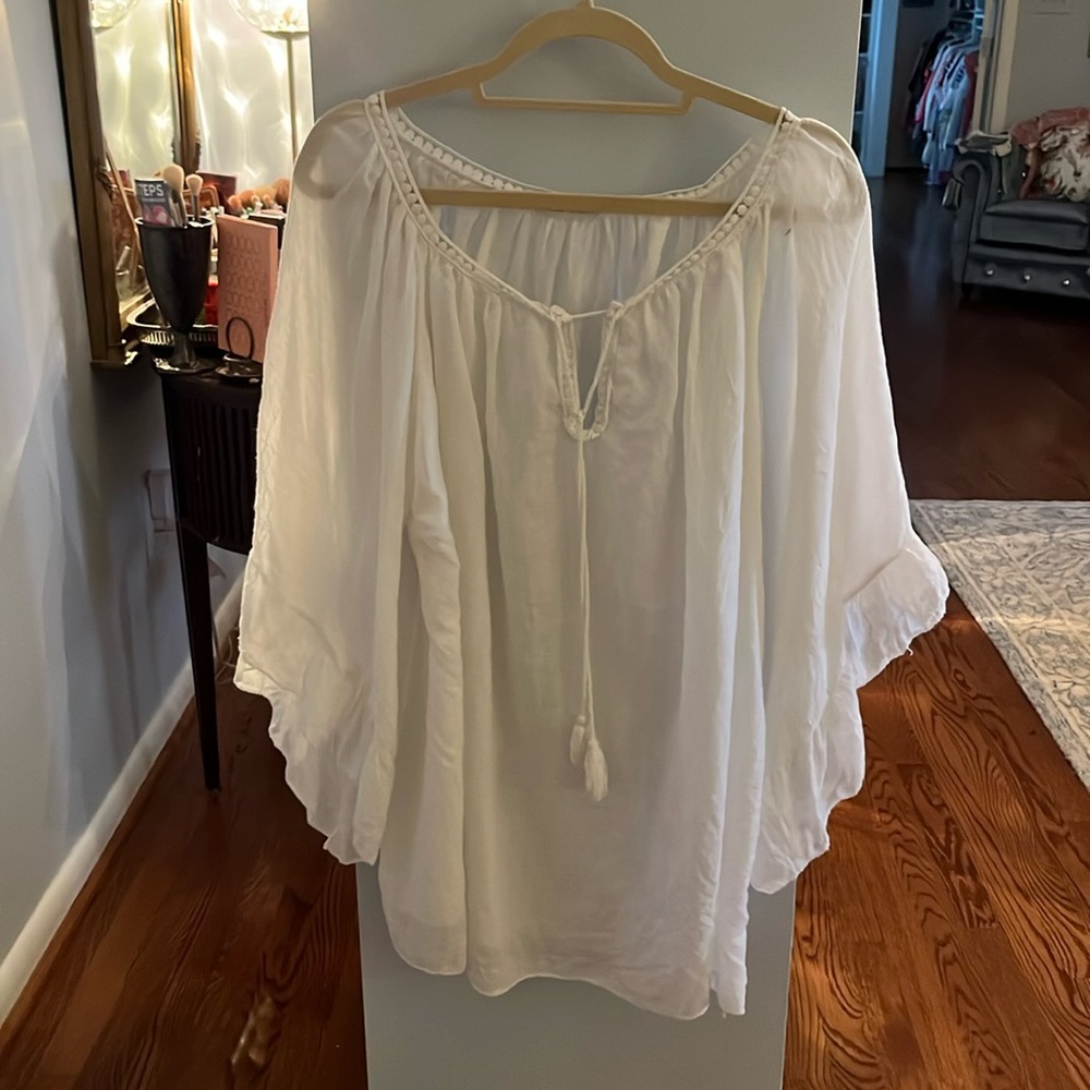 Made in Italy white blouse